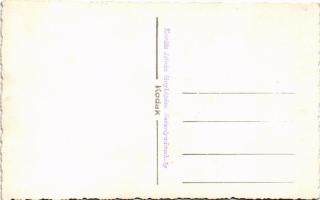 Székelyudvarhely, Odorheiu Secuiesc; népviselet, Székely kapu. Kováts István fényképész / folklore, ...