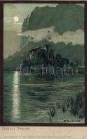 Toblino Castle Litho