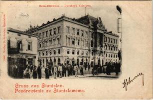 1900 Ivano-Frankivsk, Stanislawów, Stanislau; Bahn-Direktion / Dyrekcya Kolejowa / Directorate of the Railways, shop of Frischman (Rb)