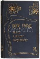 Eötvös Károly: Harcz a nemzeti hadseregért. Eötvös Károly Munkái XX. Bp., 1906, Révai, 322+(2) p. Kiadói szecessziós, aranyozott egészvászon-kötés, festett lapélekkel.