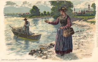 Rosenheim, Oberaudorf Litho