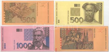 Horvátország 1993 (1994). 5K előlapi színpróba + 20K előlapi színpróba + 50K előlapi színpróba + 200...