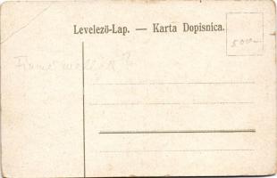 Fiume, Rijeka; Svetiste na Trsata. Gregor Fischer Nr. 15. Art Nouveau, floral (EB)