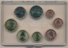Észtország 2011. 1c-2E (8xklf) forgalmi szett műanyag dísztokban T:UNC,AU 
Estonia 2011. 1 Cent - 2...