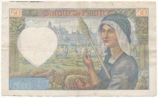 Franciaország 1942. 50Fr T:F
France 1942. 50 Francs C:F