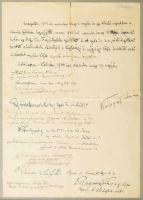 1944 ,,Budapesten, 1944. évi november hónap II. napján és azt követő napokban a 
Lomnicz Szállóban ...