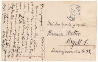 1912 Szalatnok, Szlatina, Slatine; Srp. prav. crkva, Kolodvorska ulica, Kolodvor, Svratiste Beck, St...