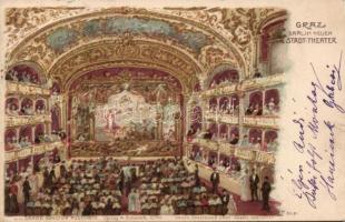 Graz Theater Litho