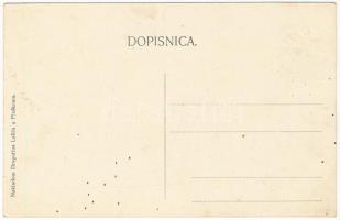 Plaski (Lika), Srp. pravoslavna crkva i episkopski dvor u Plaskomu / Ortodox templom és püspöki palo...