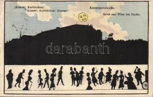 Wien Kärtnerstrasse Litho