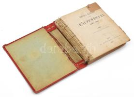 Petőfi Sándor újabb költeményei. 1847-1849. I. kötet. Pest, 1871, Athenaeum, 304 p. Harmadik kiadás....