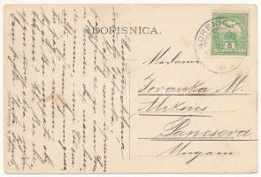 Korenica (Plitvicka Jezera), Skola, Mjesto, Kuca trgovca Jure Brolih / iskola, Jure Brolih üzlete / ...