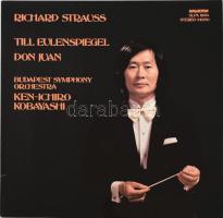 Richard Strauss - Budapest Szimfónikus Zenekar, Ken-Ichiro Kobayashi - Till Eulenspiegel / Don Juan, Vinyl, LP, Stereo, 1977 Magyarország (VG+, a tok enyén viseltes)