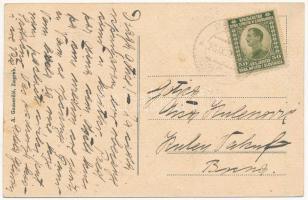 1922 Perusics, Perusic (Lika); Trgovina Anton Vlainic, skola / Anton Vlainic üzlete, iskola / shop, ...