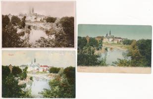 Goszpics, Gospic; - 5 db RÉGI város képeslap / 5 pre- 1945 town-view postcards