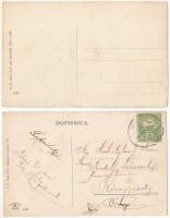 Goszpics, Gospic; - 5 db RÉGI város képeslap / 5 pre- 1945 town-view postcards