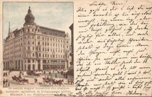 1896 Wien I. Wipplingerstrasse Litho