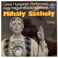 Mihály Székely - Mihály Székely, Bass, Vinyl, LP, Compilation, Stereo, Mono, 1975 Magyarország (VG+)