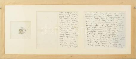 1907 Ady Endre (1877-1919) költő, újságíró, író saját kézzel írt levele Kiss József (1843-1921) A Hé...