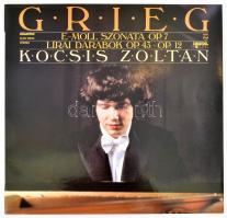 Grieg, Kocsis Zoltán - E-Moll Szonáta Op. 7 / Lírai Darabok Op. 43 ? Op. 12, Vinyl, LP, 1982 Magyarország (VG+)