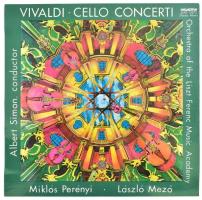 Vivaldi, Albert Simon, Orchestra of The Liszt Ferenc Music Academy, Miklós Perényi, László Mezö - Cello Concerti, Vinyl, LP, Stereo, 1978 Magyarország (VG+)