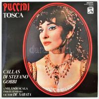 Puccini - Callas, Di Stefano, Gobbi, Victor De Sabata - Tosca, 2 x Vinyl, LP, Stereo, Reissue, Gatefold, Booklet, 1980 Magyarország (VG+)