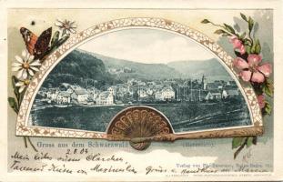 Schwarzwald embossed Litho