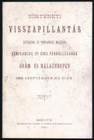 Történeti visszapillantás egyházunk és templomunk multjára templomunk 100 éves fennállásának öröm- és hálaünnepén 1889. szeptember hó 17-én. H.n., 2001, Törökszentmiklósi Református Egyházközség - Re Bene Gesta Egyesület. Reprint kiadás. Kiadói tűzött papírkötés.