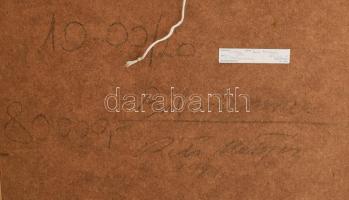 Réti Mátyás (1922-2002): Búboskemence. Olaj, farost, jelezve jobbra lent, a hátoldalán autográf feli...