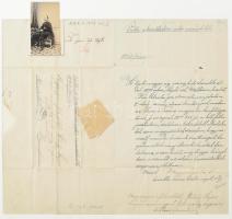 1875 Trefort Ágoston (1817-1888) vallás- és közoktatásügyi miniszter (1872-1888) stencilezéssel máso...