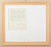 1875 Trefort Ágoston (1817-1888) vallás- és közoktatásügyi miniszter (1872-1888) stencilezéssel máso...