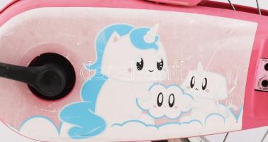 Használt BTWIN Unicorn 500-as 14" unikornisos rózsaszín gyerek kerékpár.
Műszakilag jó állapot...