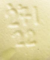 2 db német mázas kerámia váza, jelzett, némi kopással, m: 21,5 - 23,5 cm