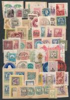 cca 1870-1920 Illetékbélyeg gyűjtemény két berakólapon