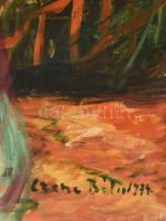 Czene Béla jelzéssel: Női akt. Olaj, vászon. 90x60 cm