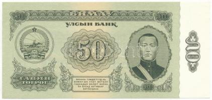 Mongólia 1966. 50T T:AU Mongolia 1966. 50 Tögrög C:AU Krause P#40