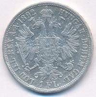 Ausztria 1892. 1Fl Ag "Ferenc József" T:VF Austria 1892. 1 Florin Ag "Franz Joseph&qu...