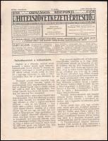 1916 Országos Hitelszövetkezeti értesítő XVIII. évf 9. szám