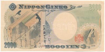 Japán 2000. 2000Y "26. G8 Találkozó Okinava" T:AU Japan 2000. 2000 Yen "26th G8 Summi...