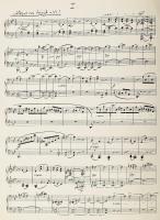 1910 Weiner Leó (1885-1960) zeneszerző saját kézzel írt kottája, egybekötve, a művész által Adler Ma...