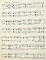 1910 Weiner Leó (1885-1960) zeneszerző saját kézzel írt kottája, egybekötve, a művész által Adler Ma...