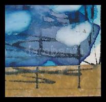 B. Hajdú László (1926-1998): Velencei részlet. Akvarell, tus, papír, jelzés nélkül. Lap szélén paszp...