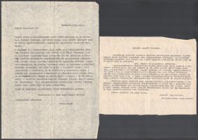cca 1955? évek gróf Széchenyi Zsigmond (1898-1967) vadász, utazó, író autográf aláírással ellátott, ...