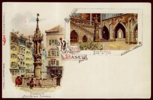 Basel Fish-market Litho