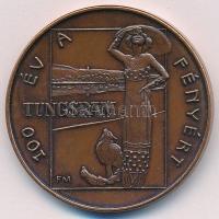 Fritz Mihály (1947-) 1996. "100 év a fényért / A Tungsram 100 éves fennállásának emlékére 1896-...