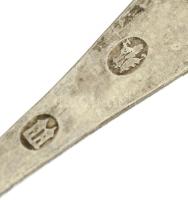 6db ezüst (Ag) kiskanál jelzett 80g 12 cm