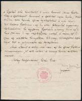 1925 Móra Ferenc (1879-1934) író, a szegedi Somogyi Könyvtár és Városi Múzeum igazgatójának feltehet...