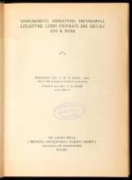 Manoscritti. Miniature. Incunabuli legature. Libri figurati dei secoli XVI e XVIII. (Kiállítási és á...