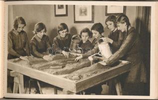 Budapest XIV. Erzsébet Nőiskola. István út 91-93. - képeslapfüzet 17 képeslappal