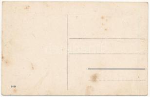 Ribény, Rybany (Trencsén, Trencín); utca, Hangya fogyasztási és értékesítő szövetkezet üzlete / Potr...